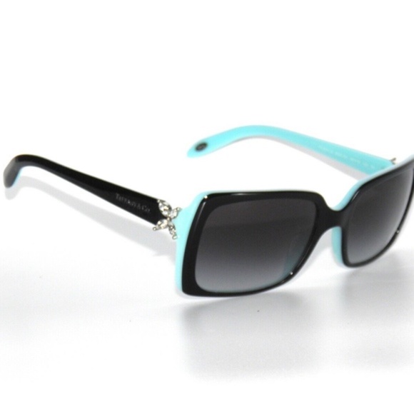Tiffany & Co 4047B 80553C Black Blue Sunglasses